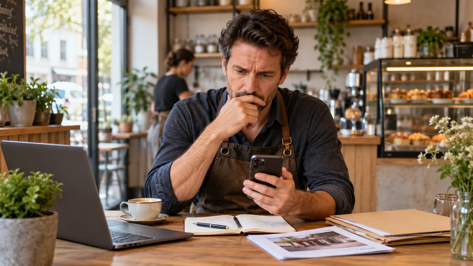 Ondernemer rapporteert een mogelijk valse Google-review